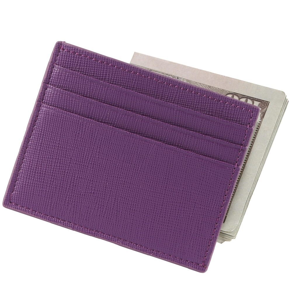 2090 Credit Card Holder Slim Wallet Money Clip RFID Blocking Credit Card